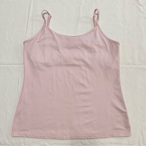 New York & Company Light Pink Camisole Top